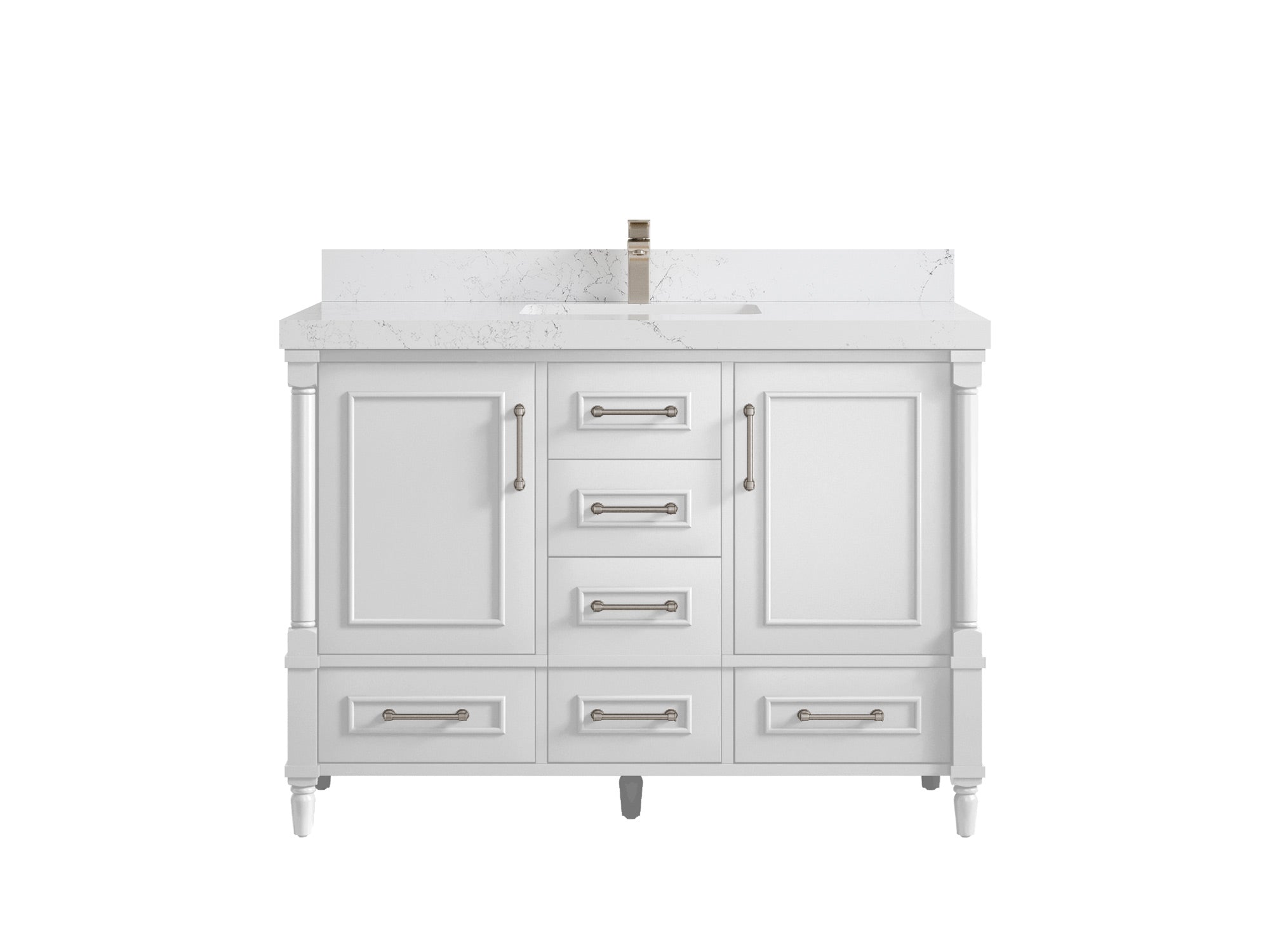 Aberdeen 48 in. W x 22 in. D Single Sink Bathroom Vanity - Willow Bath and Vanity