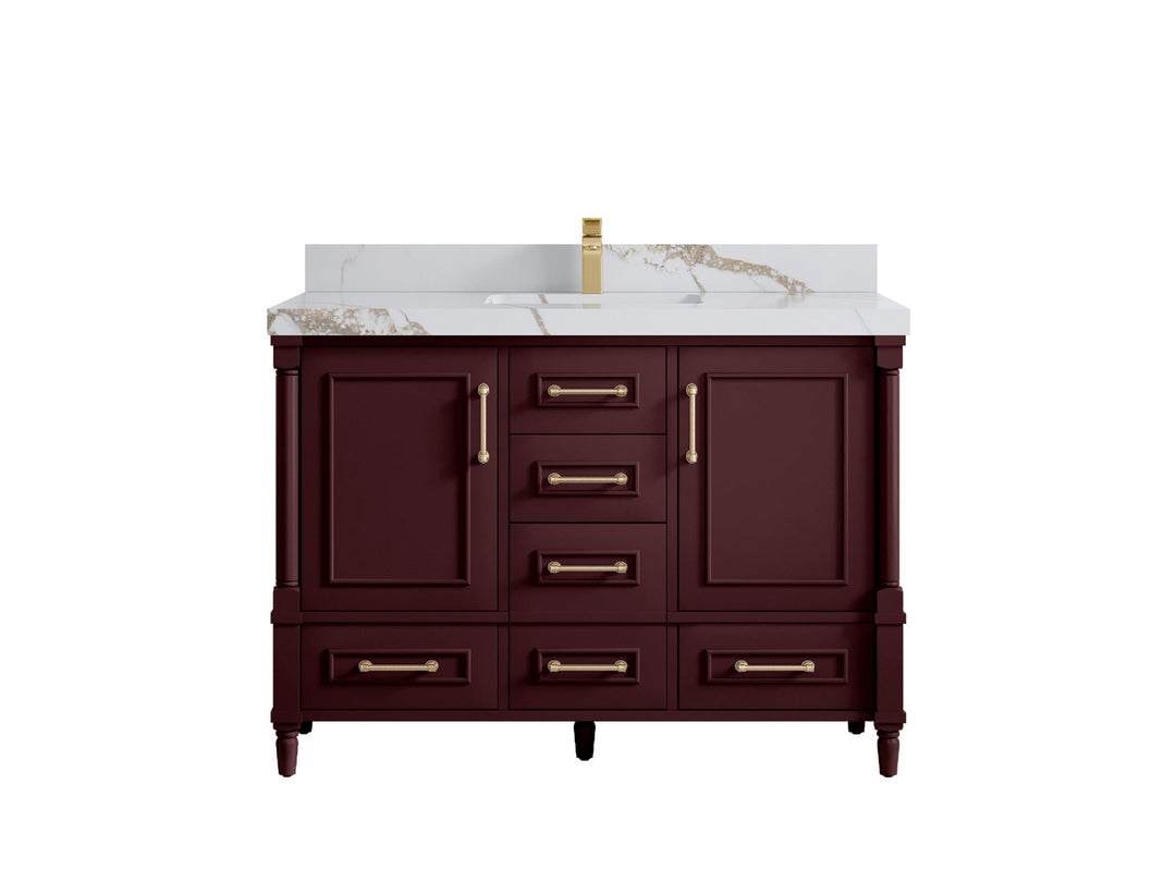Aberdeen 48 in. W x 22 in. D Single Sink Bathroom Vanity - Willow Bath and Vanity