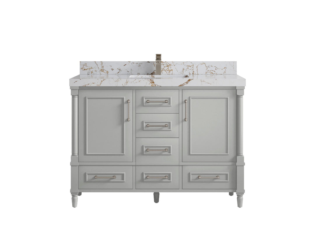 Aberdeen 48 in. W x 22 in. D Single Sink Bathroom Vanity - Willow Bath and Vanity