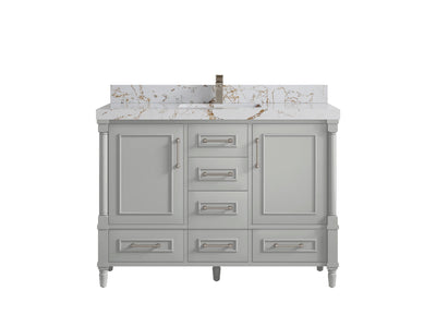 Aberdeen 48 in. W x 22 in. D Single Sink Bathroom Vanity - Willow Bath and Vanity