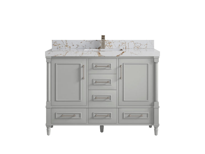 Aberdeen 48 in. W x 22 in. D Single Sink Bathroom Vanity - photo 37