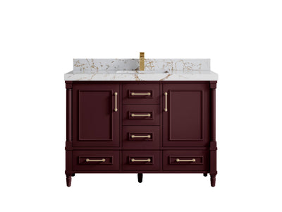 Aberdeen 48 in. W x 22 in. D Single Sink Bathroom Vanity - Willow Bath and Vanity