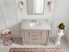 Aberdeen 48 in. W x 22 in. D Single Sink Bathroom Vanity - photo 27