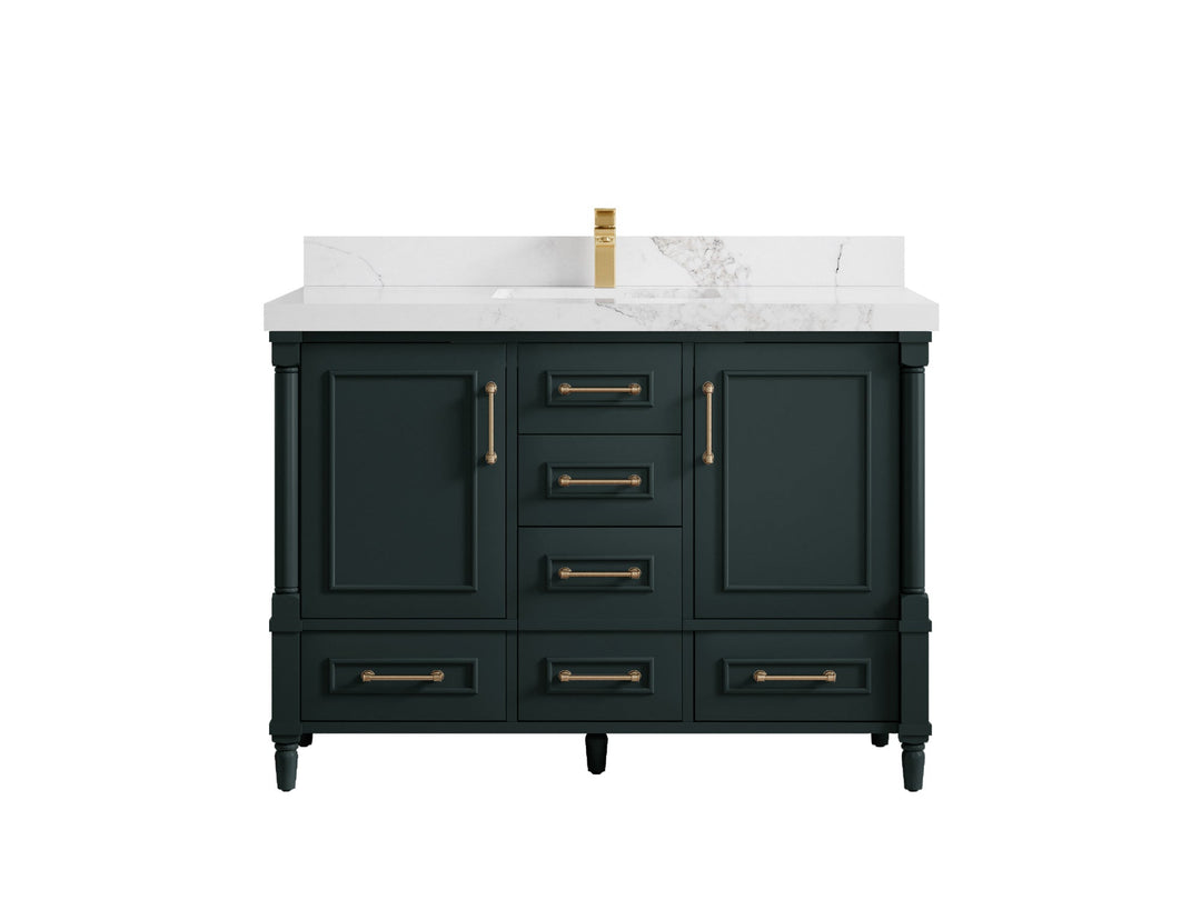 Aberdeen 48 in. W x 22 in. D Single Sink Bathroom Vanity - Willow Bath and Vanity