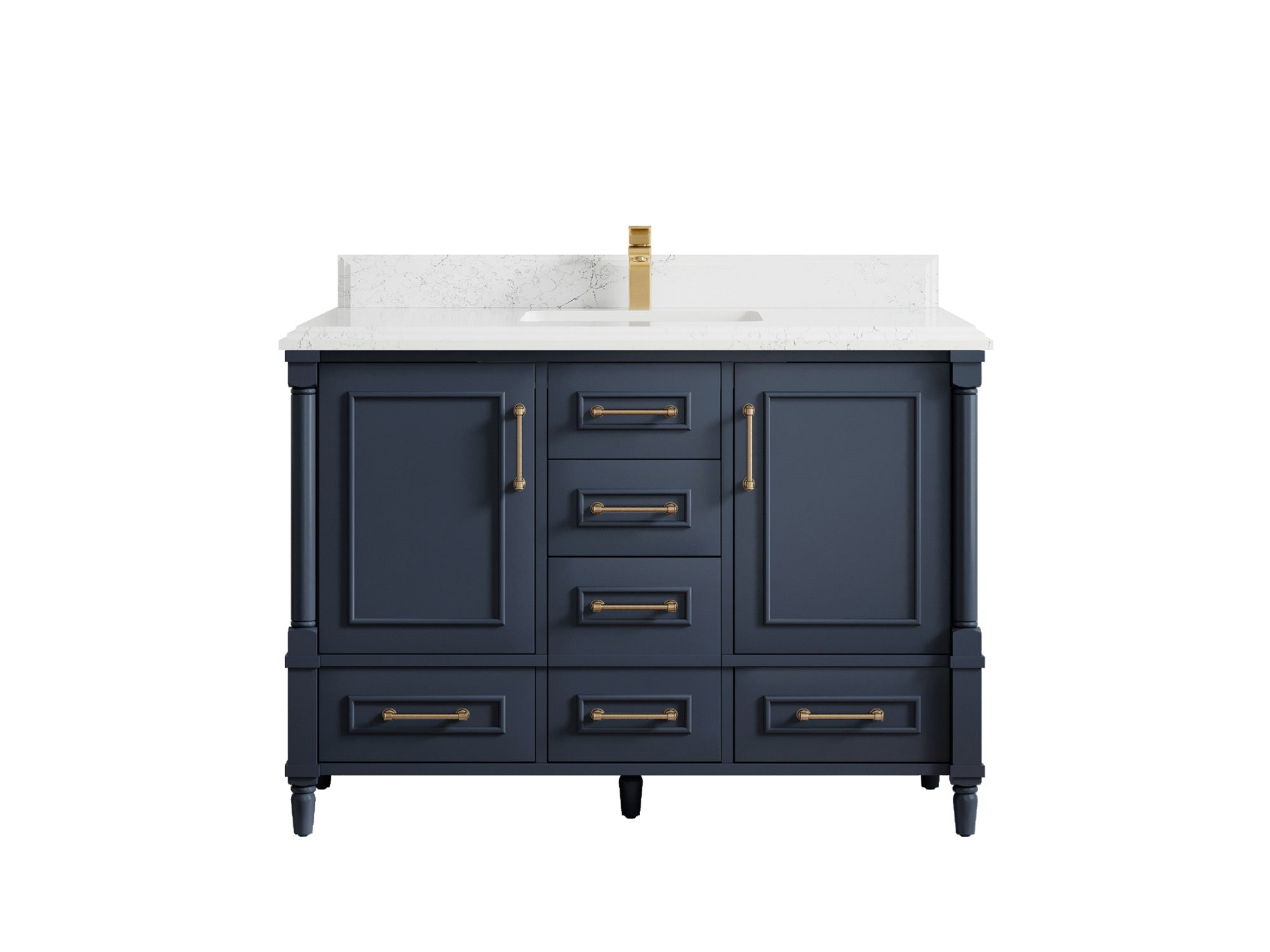 Aberdeen 48 in. W x 22 in. D Single Sink Bathroom Vanity - Willow Bath and Vanity