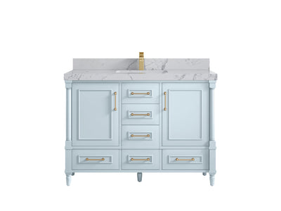 Aberdeen 48 in. W x 22 in. D Single Sink Bathroom Vanity - Willow Bath and Vanity