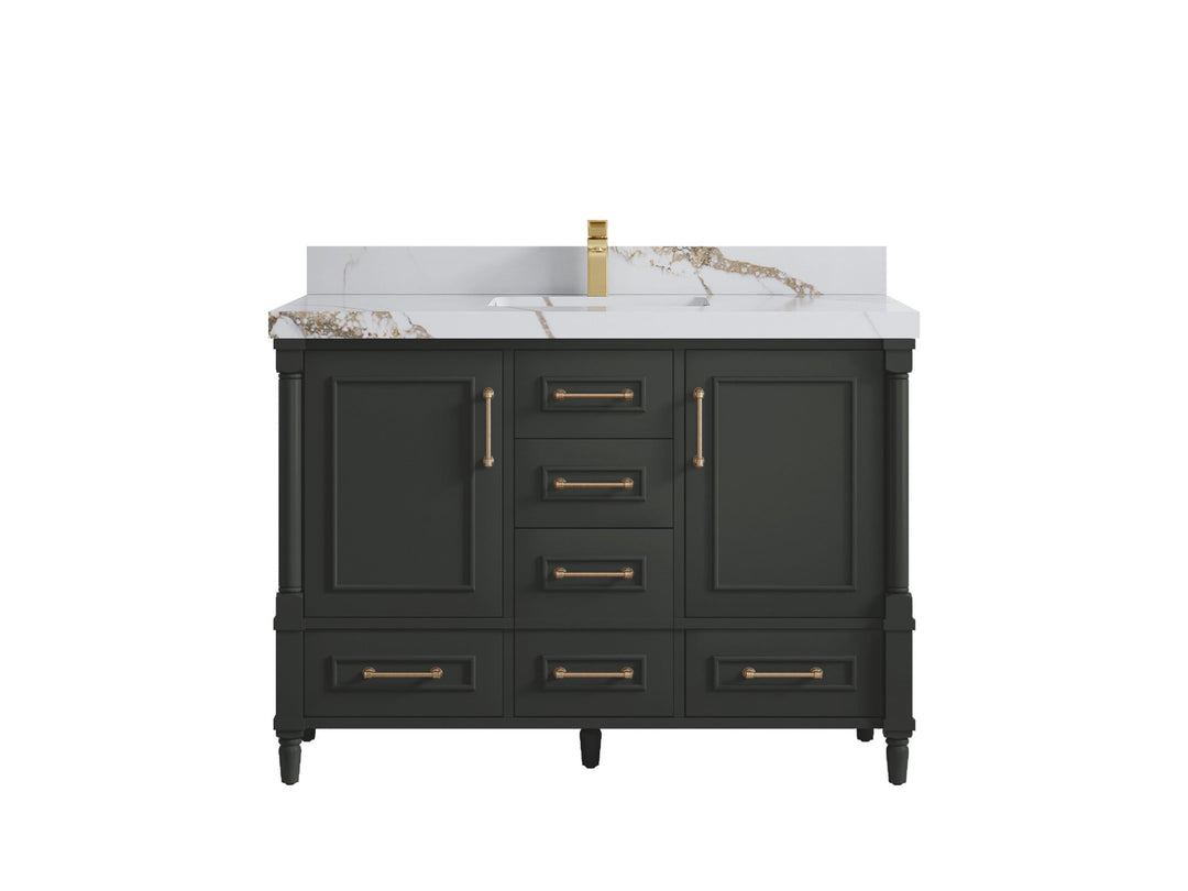 Aberdeen 48 in. W x 22 in. D Single Sink Bathroom Vanity - Willow Bath and Vanity