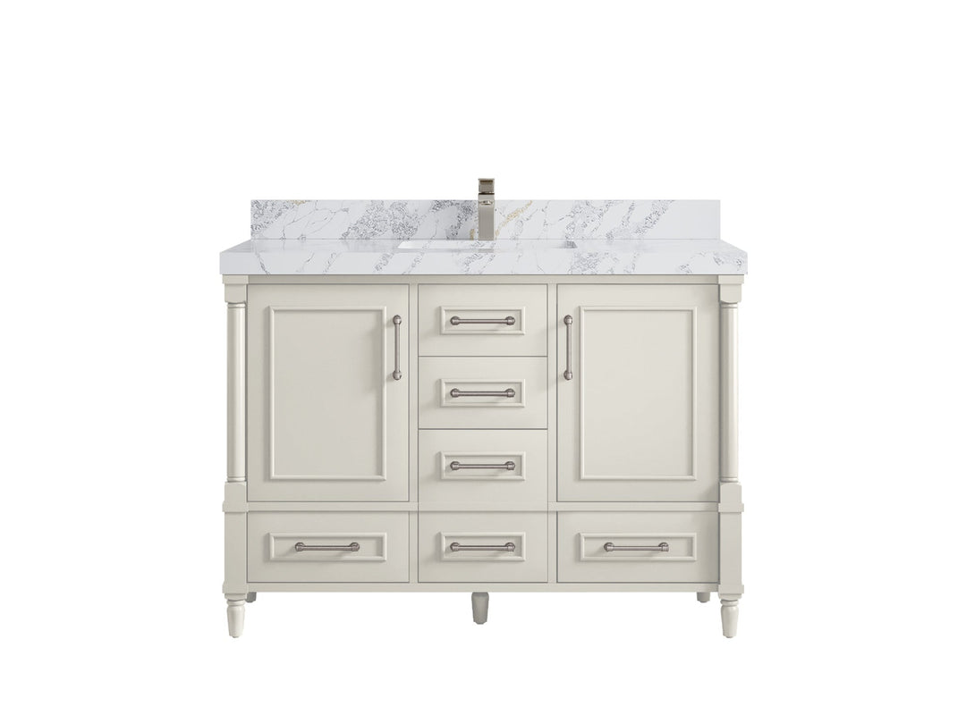 Aberdeen 48 in. W x 22 in. D Single Sink Bathroom Vanity - Willow Bath and Vanity