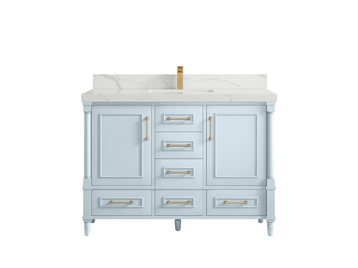 Aberdeen 48 in. W x 22 in. D Single Sink Bathroom Vanity - Willow Bath and Vanity