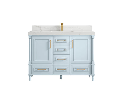 Aberdeen 48 in. W x 22 in. D Single Sink Bathroom Vanity - Willow Bath and Vanity