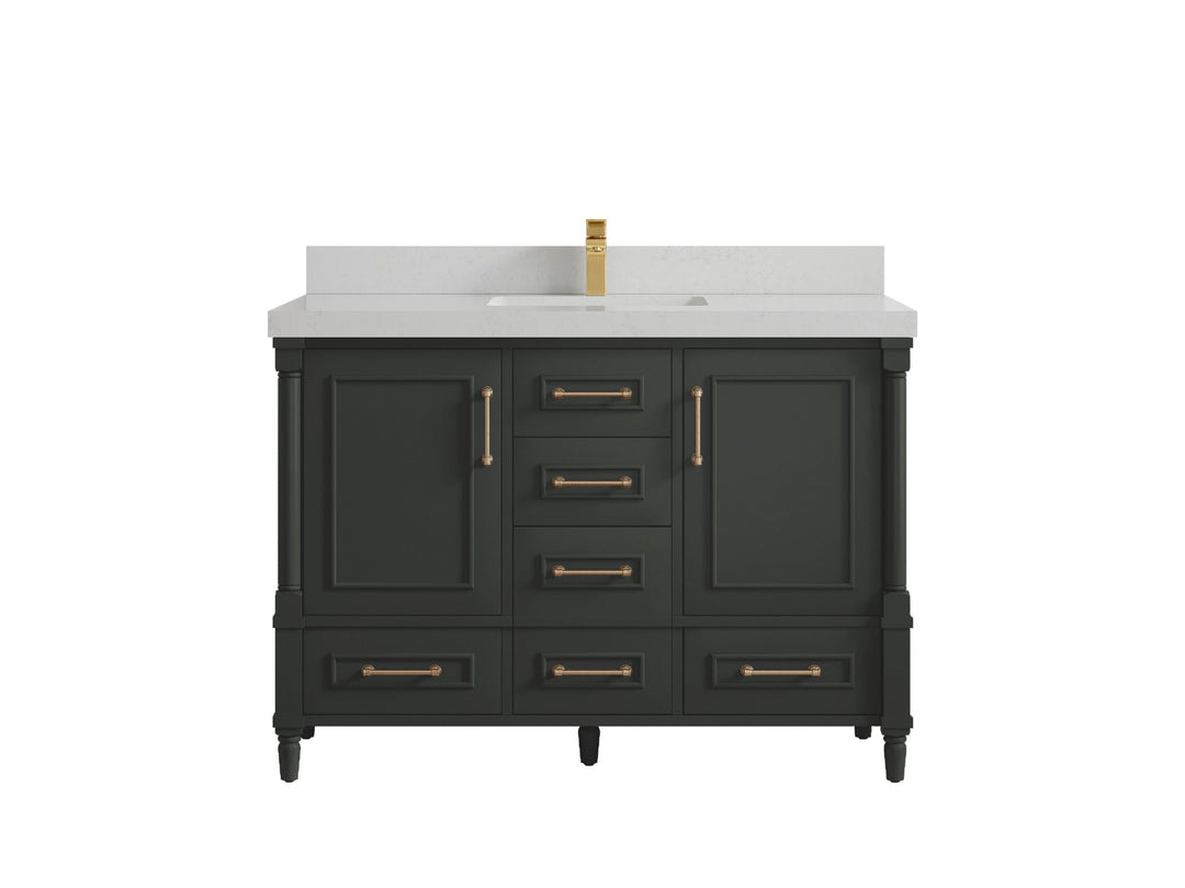 Aberdeen 48 in. W x 22 in. D Single Sink Bathroom Vanity - Willow Bath and Vanity