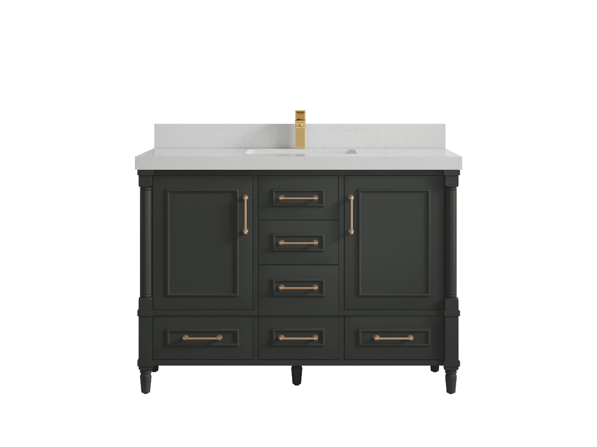 Aberdeen 48 in. W x 22 in. D Single Sink Bathroom Vanity - Willow Bath and Vanity