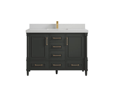 Aberdeen 48 in. W x 22 in. D Single Sink Bathroom Vanity - Willow Bath and Vanity
