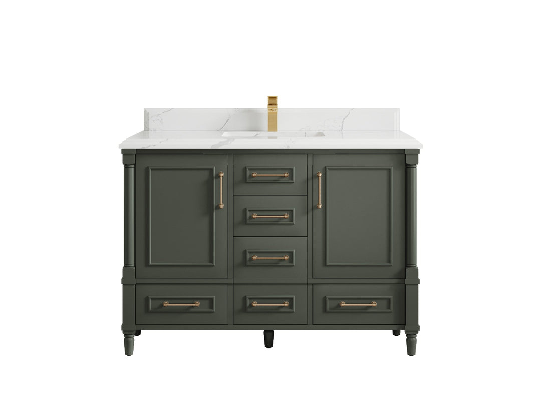 Aberdeen 48 in. W x 22 in. D Single Sink Bathroom Vanity - Willow Bath and Vanity