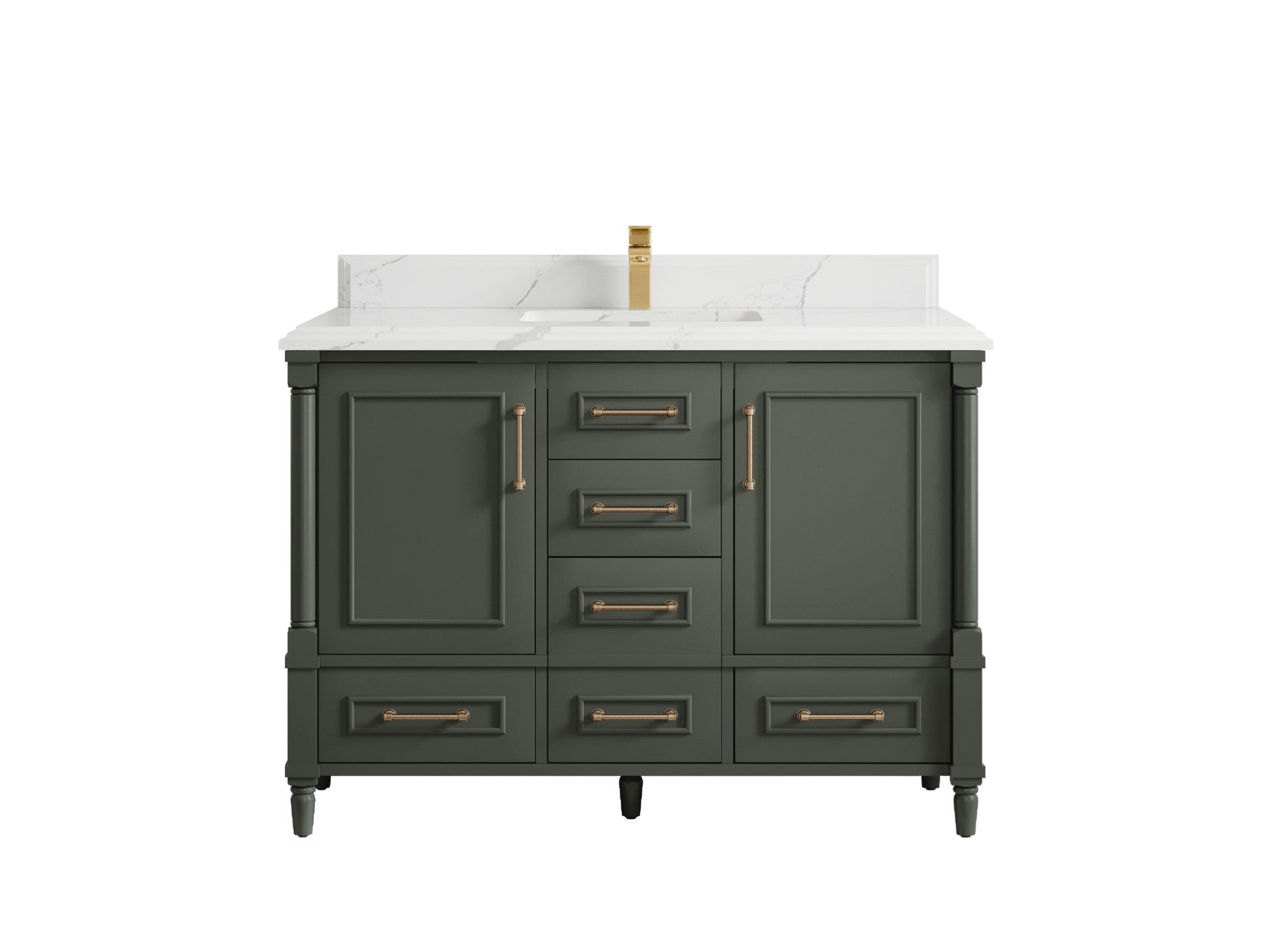 Aberdeen 48 in. W x 22 in. D Single Sink Bathroom Vanity - Willow Bath and Vanity