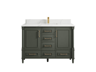 Aberdeen 48 in. W x 22 in. D Single Sink Bathroom Vanity - Willow Bath and Vanity