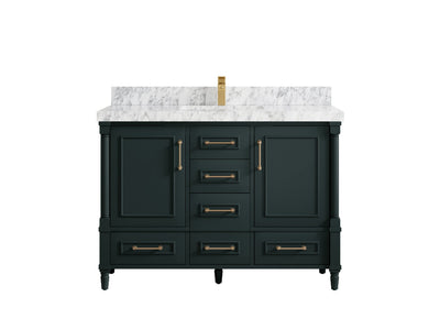 Aberdeen 48 in. W x 22 in. D Single Sink Bathroom Vanity - Willow Bath and Vanity