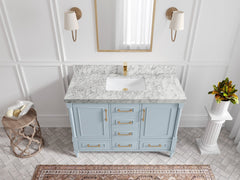 Aberdeen 48 in. W x 22 in. D Single Sink Bathroom Vanity - photo 9