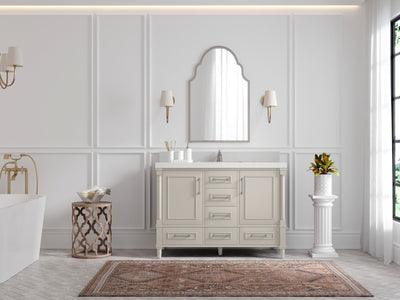 Aberdeen 48 in. W x 22 in. D Single Sink Bathroom Vanity - Willow Bath and Vanity
