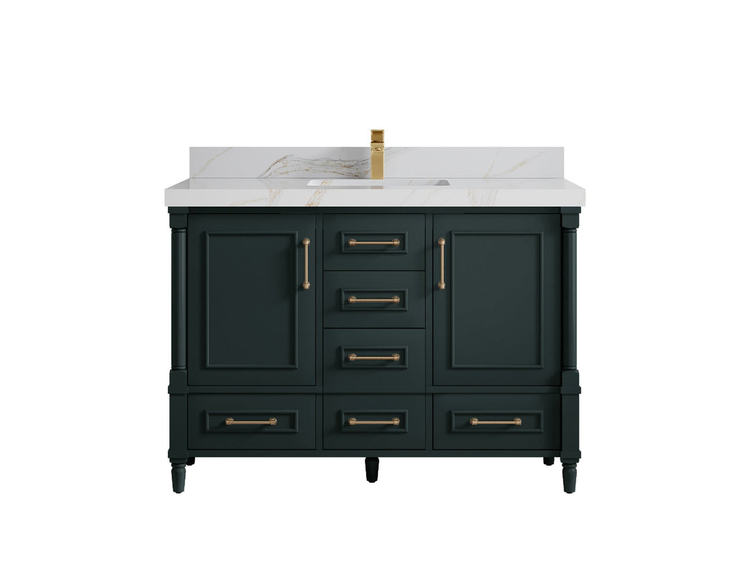 Aberdeen 48 in. W x 22 in. D Single Sink Bathroom Vanity - Willow Bath and Vanity