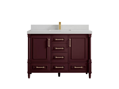 Aberdeen 48 in. W x 22 in. D Single Sink Bathroom Vanity - Willow Bath and Vanity