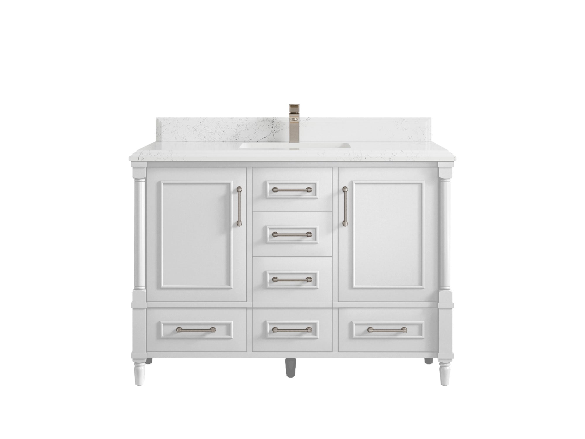 Aberdeen 48 in. W x 22 in. D Single Sink Bathroom Vanity - Willow Bath and Vanity