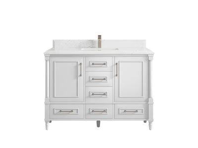 Aberdeen 48 in. W x 22 in. D Single Sink Bathroom Vanity - Willow Bath and Vanity