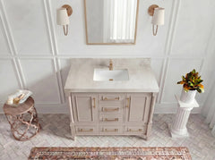 Aberdeen 48 in. W x 22 in. D Single Sink Bathroom Vanity - photo 28
