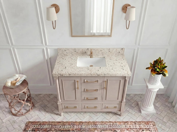 Aberdeen 48 in. W x 22 in. D Single Sink Bathroom Vanity - photo 30
