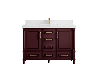 Aberdeen 48 in. W x 22 in. D Single Sink Bathroom Vanity - Willow Bath and Vanity