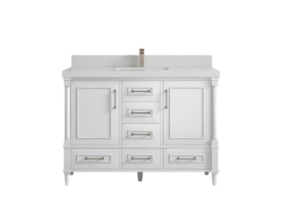 Aberdeen 48 in. W x 22 in. D Single Sink Bathroom Vanity - Willow Bath and Vanity