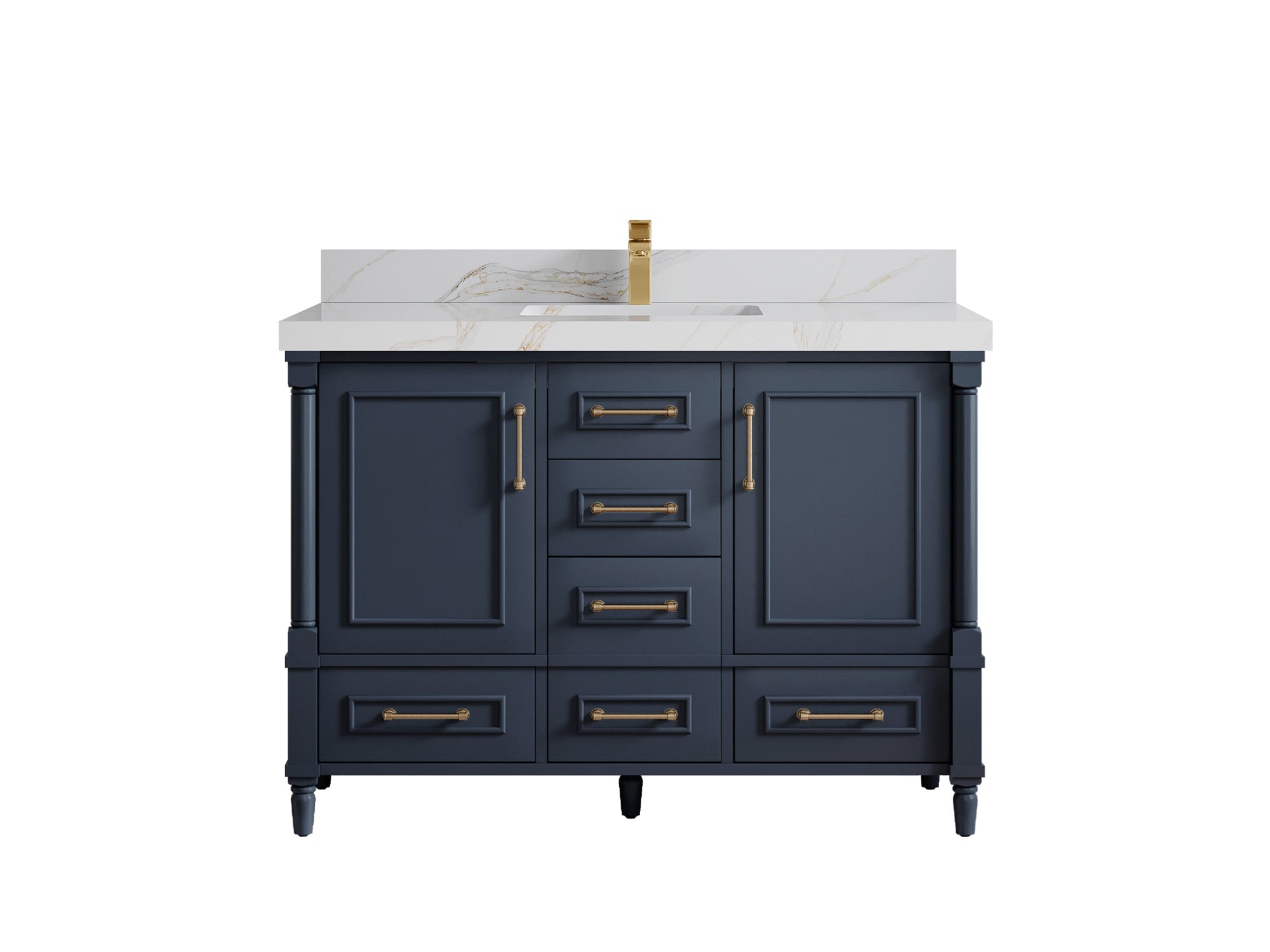Aberdeen 48 in. W x 22 in. D Single Sink Bathroom Vanity - Willow Bath and Vanity