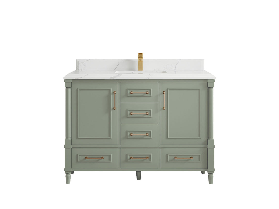 Aberdeen 48 in. W x 22 in. D Single Sink Bathroom Vanity - Willow Bath and Vanity
