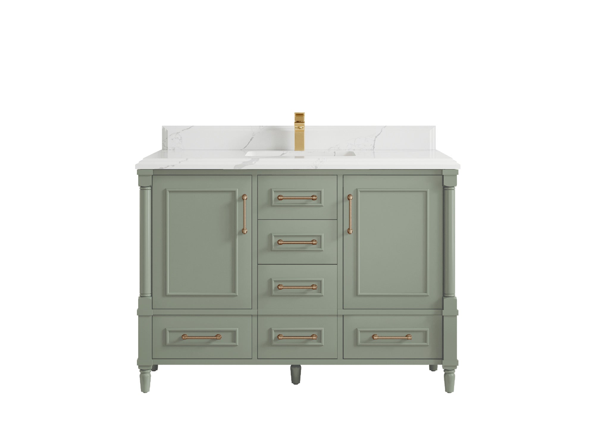 Aberdeen 48 in. W x 22 in. D Single Sink Bathroom Vanity - Willow Bath and Vanity