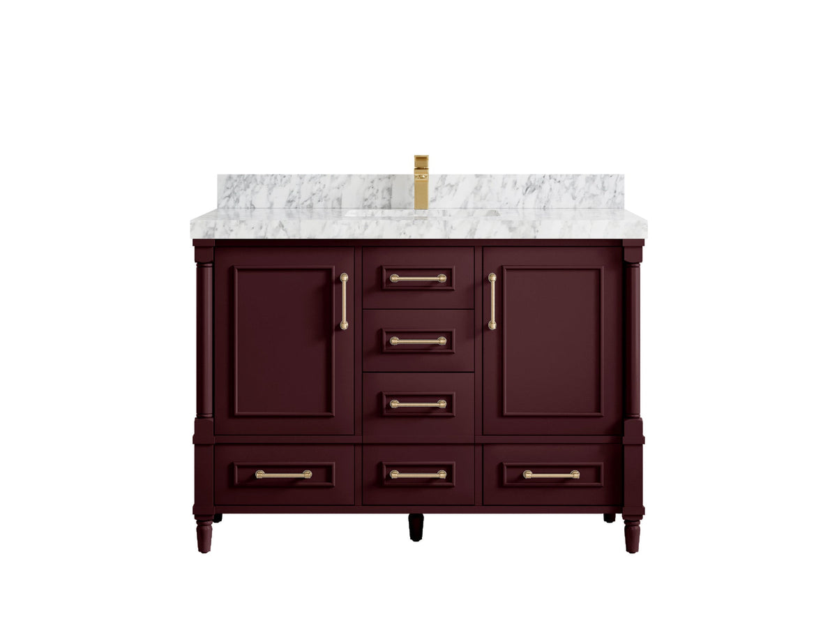Aberdeen 48 in. W x 22 in. D Single Sink Bathroom Vanity - Willow Bath and Vanity