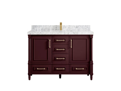 Aberdeen 48 in. W x 22 in. D Single Sink Bathroom Vanity - Willow Bath and Vanity