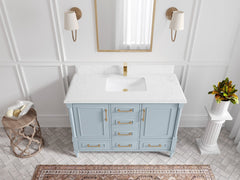 Aberdeen 48 in. W x 22 in. D Single Sink Bathroom Vanity - photo 25