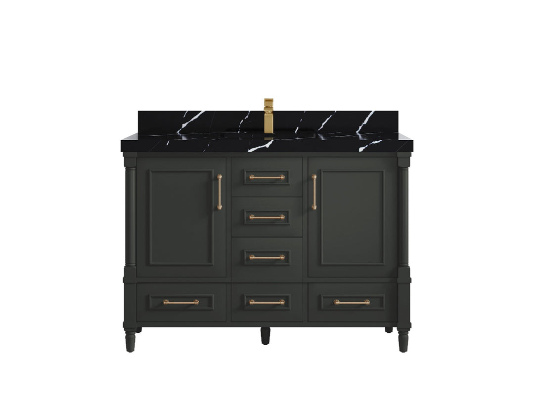 Aberdeen 48 in. W x 22 in. D Single Sink Bathroom Vanity - Willow Bath and Vanity