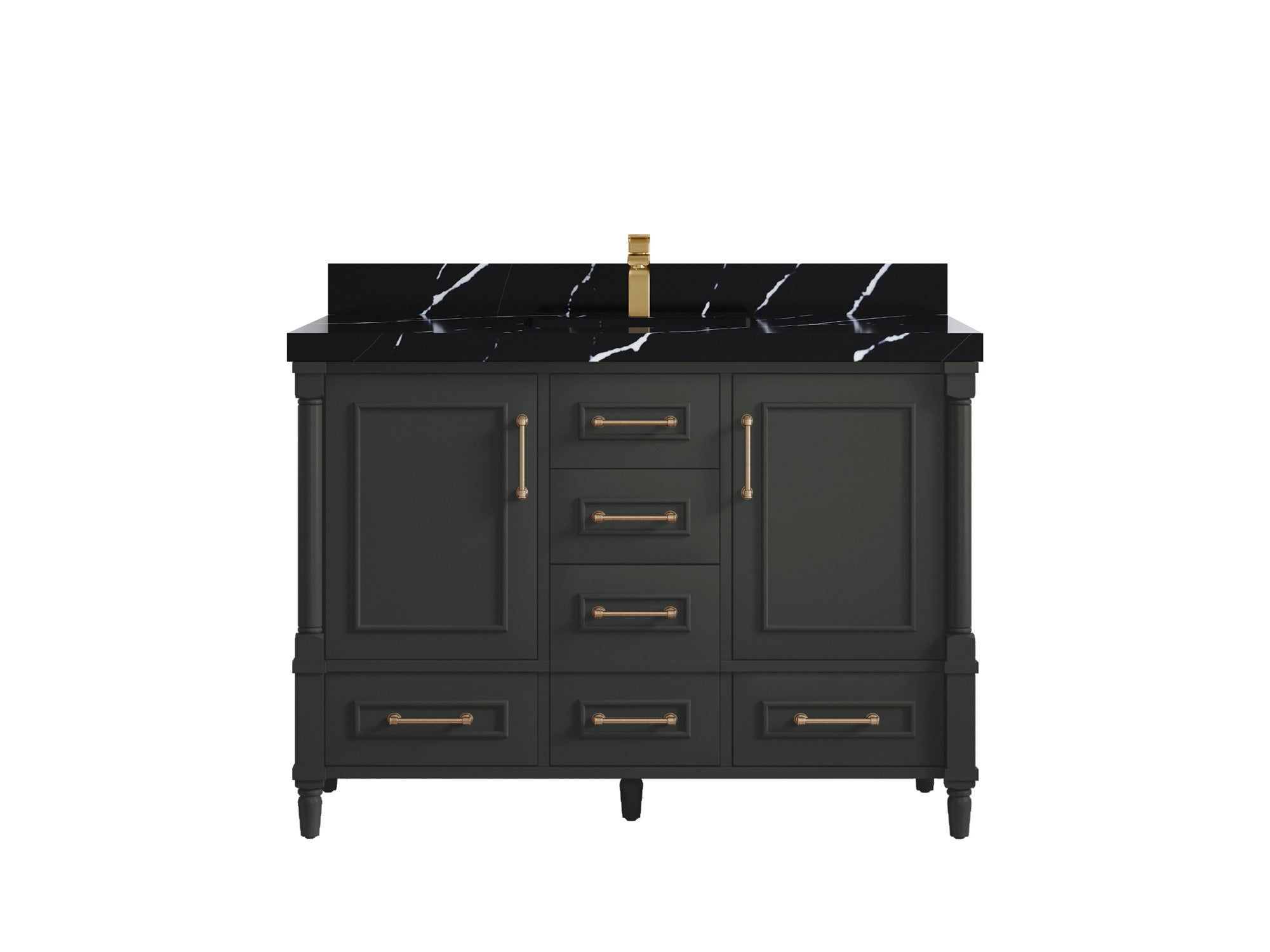 Aberdeen 48 in. W x 22 in. D Single Sink Bathroom Vanity - Willow Bath and Vanity