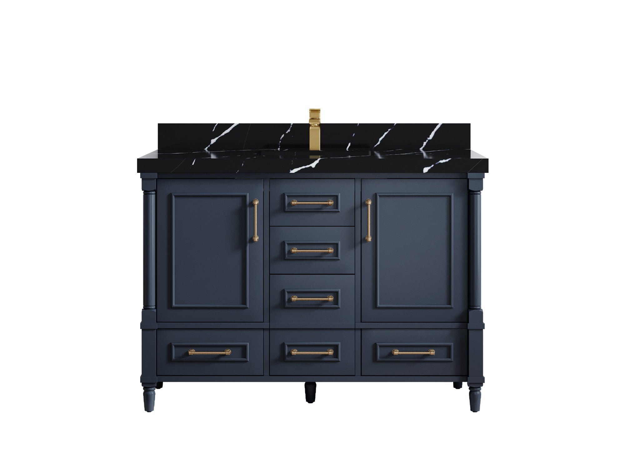 Aberdeen 48 in. W x 22 in. D Single Sink Bathroom Vanity - Willow Bath and Vanity