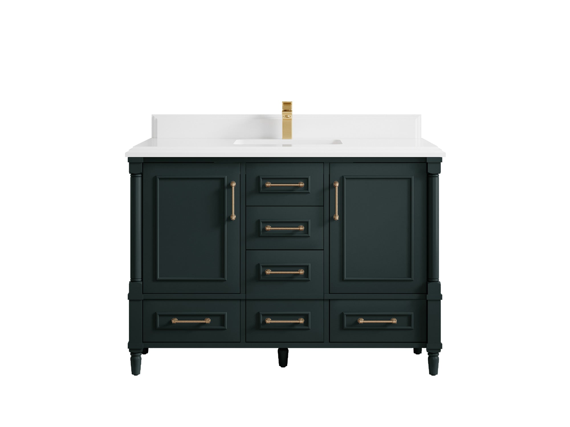 Aberdeen 48 in. W x 22 in. D Single Sink Bathroom Vanity - Willow Bath and Vanity