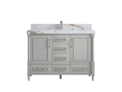 Aberdeen 48 in. W x 22 in. D Single Sink Bathroom Vanity - Willow Bath and Vanity