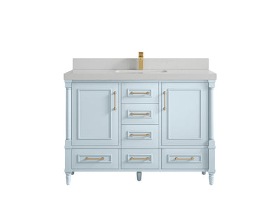 Aberdeen 48 in. W x 22 in. D Single Sink Bathroom Vanity - Willow Bath and Vanity