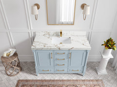 Aberdeen 48 in. W x 22 in. D Single Sink Bathroom Vanity - photo 35