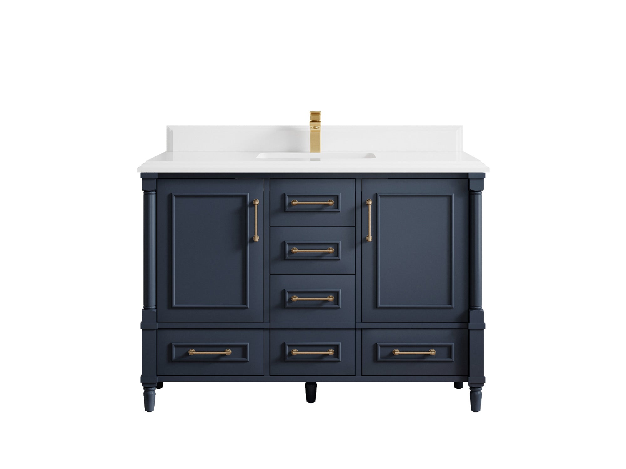 Aberdeen 48 in. W x 22 in. D Single Sink Bathroom Vanity - Willow Bath and Vanity