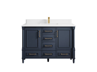 Aberdeen 48 in. W x 22 in. D Single Sink Bathroom Vanity - Willow Bath and Vanity
