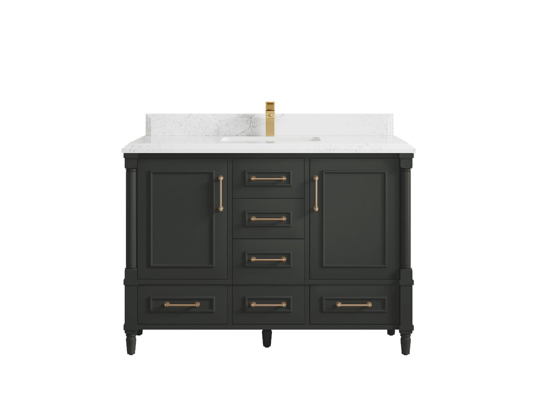 Aberdeen 48 in. W x 22 in. D Single Sink Bathroom Vanity - Willow Bath and Vanity