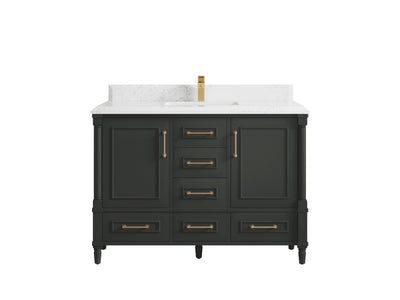 Aberdeen 48 in. W x 22 in. D Single Sink Bathroom Vanity - Willow Bath and Vanity