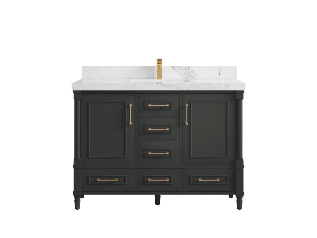 Aberdeen 48 in. W x 22 in. D Single Sink Bathroom Vanity - Willow Bath and Vanity
