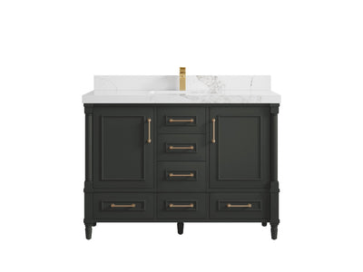 Aberdeen 48 in. W x 22 in. D Single Sink Bathroom Vanity - Willow Bath and Vanity